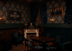 Стриптиз-клуб, ночной клуб, караоке-клуб, lounge bar «ШЕЛБИ ШОУ», Москва,  Арбат, 13