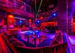 Стриптиз-клуб, ресторан, ночной клуб «Burlesque», Москва,  пр-т Комсомольский,  28
