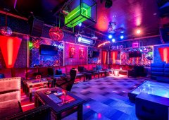 Стриптиз-клуб, ресторан, ночной клуб «Burlesque», Москва,  пр-т Комсомольский,  28