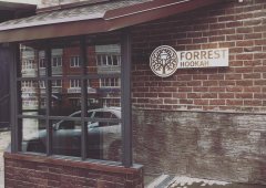 Кальянная, lounge cafe, lounge bar «Forrest», Чебоксары,  Максима Горького проспект,  36Б,  цокольный этаж