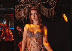 Стриптиз-клуб, ресторан, ночной клуб «Burlesque», Москва,  пр-т Комсомольский,  28