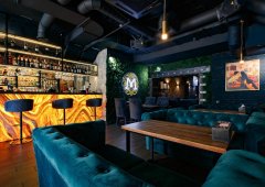 Кальянная, ресторан, бар, lounge bar «Мята Platinum Павелецкая», Москва,  Дубининская улица,  35